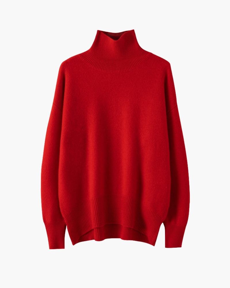 The turtleneck that embraces your natural elegance.