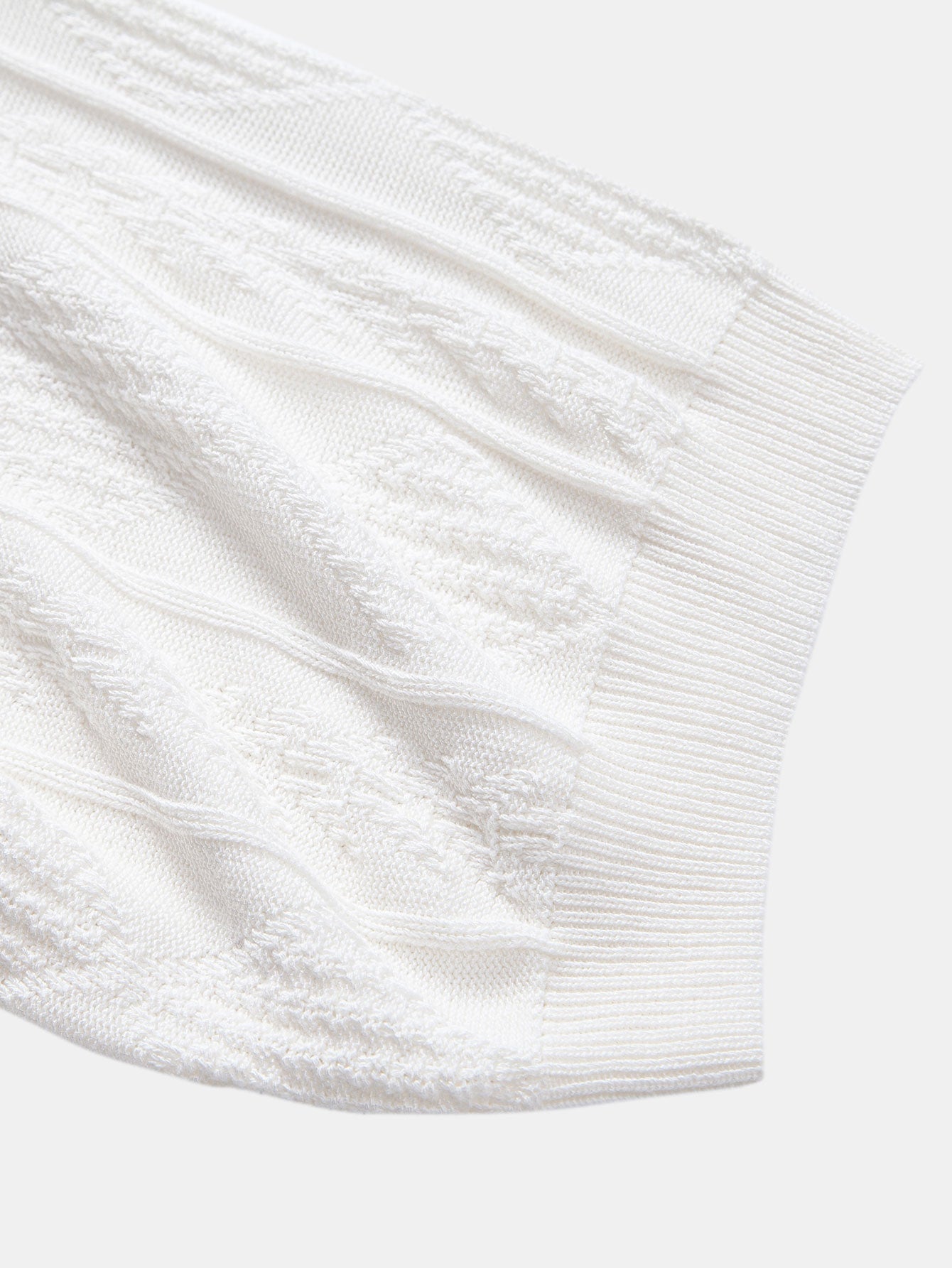 Geometric Jacquard Polo with Tapered Slim Fit Pants - Montaracrest