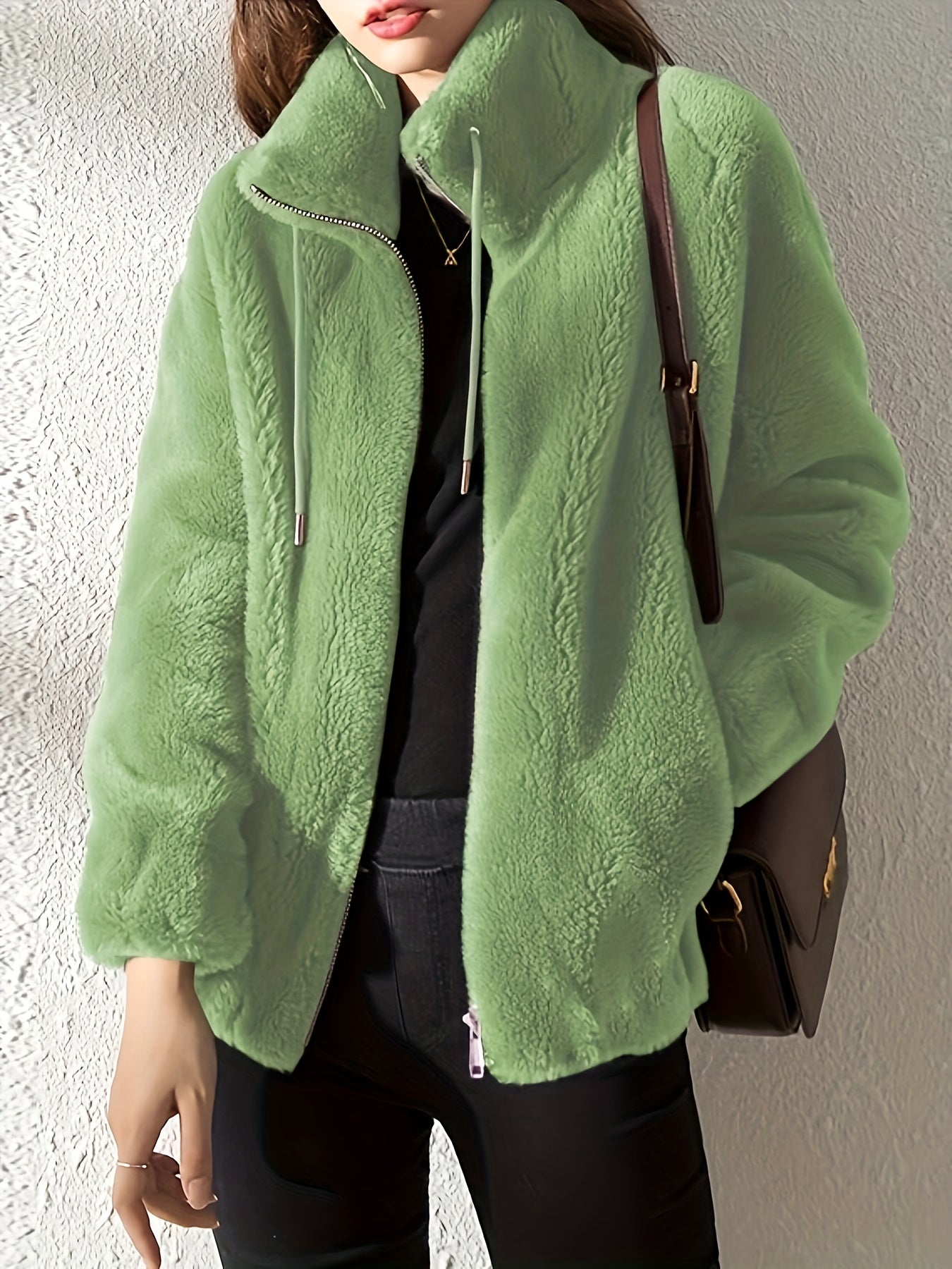 Beatrice | Cozy Teddy Fleece Zip Jacket