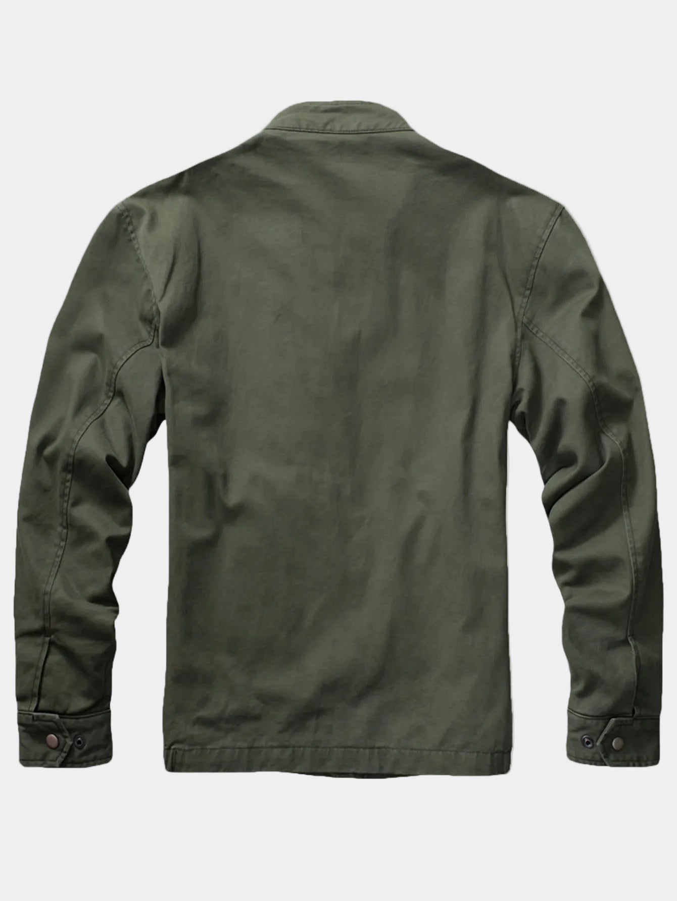 Montara & Crest Dayton vintage cotton jacket with zip closure, showcasing a stylish casual design and classic craftsmanship.