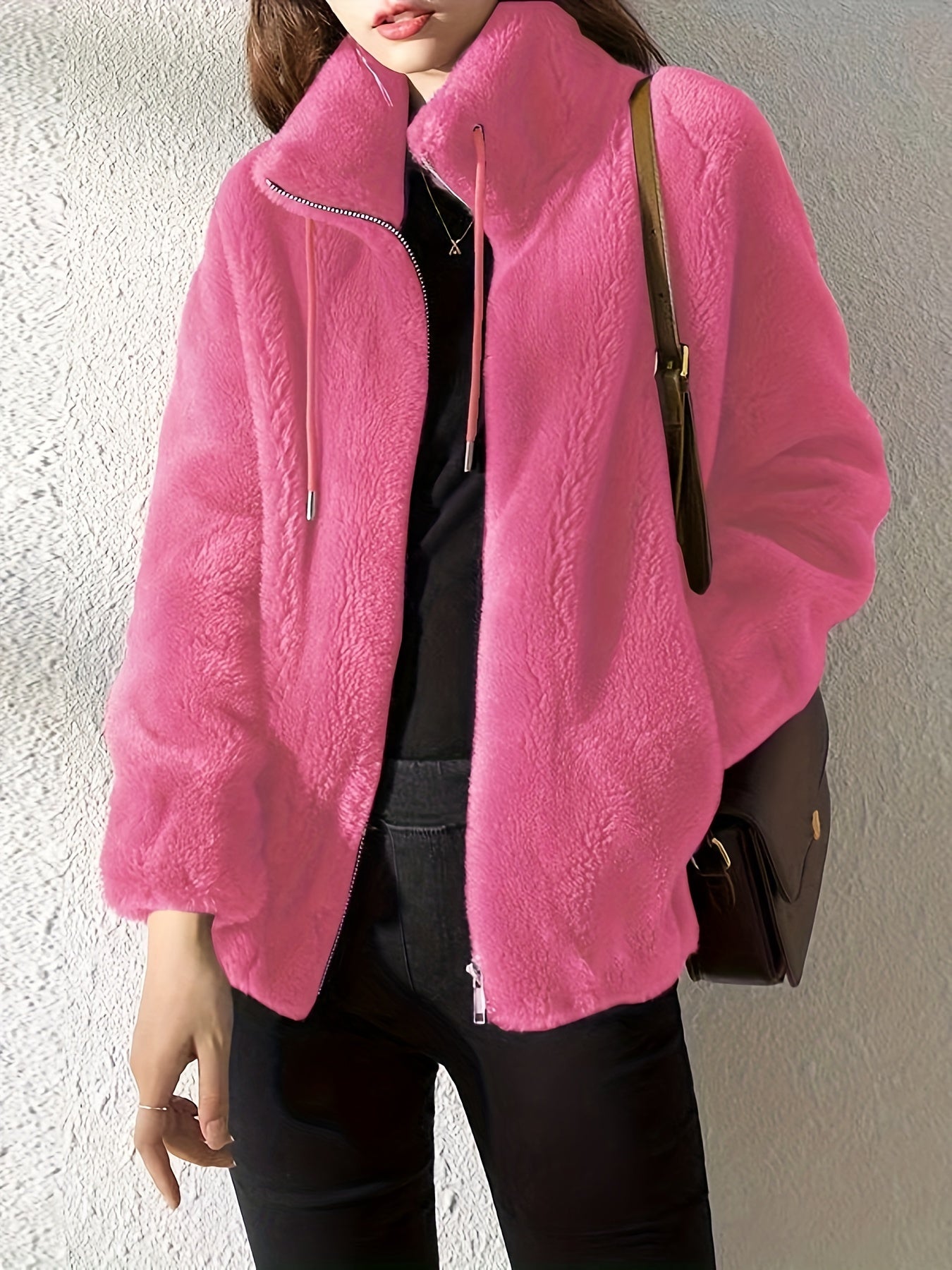 Beatrice | Cozy Teddy Fleece Zip Jacket