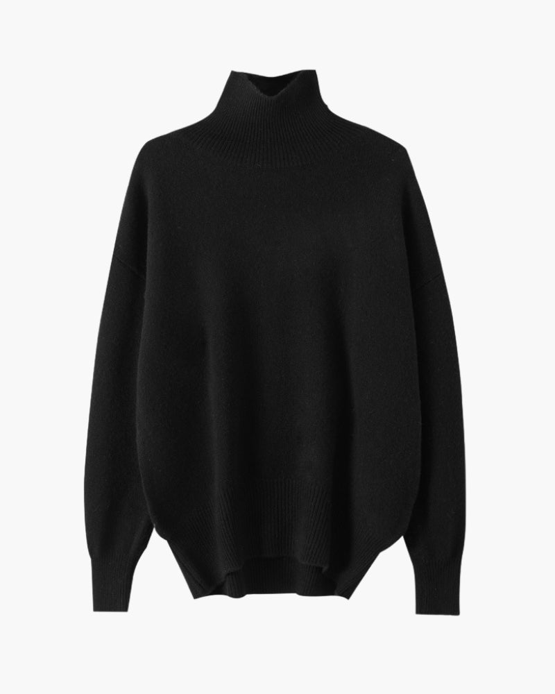 The turtleneck that embraces your natural elegance.