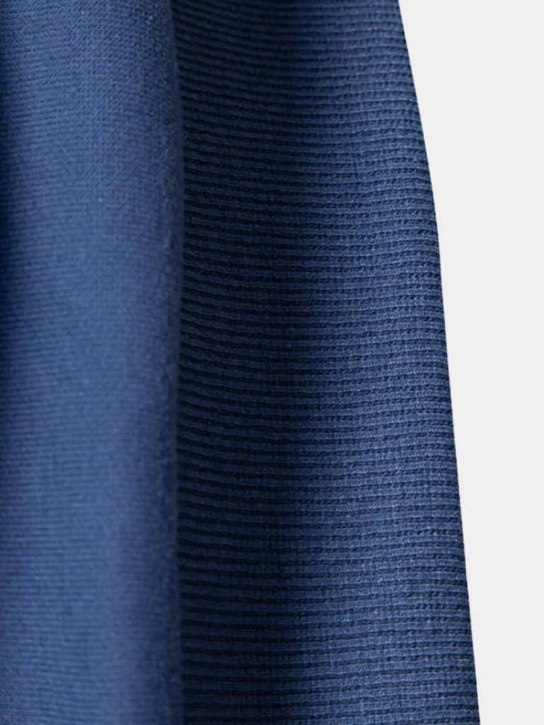 Montaracrest Alpine zip polo pullover featuring a high collar and stylish design, perfect for casual or outdoor wear.