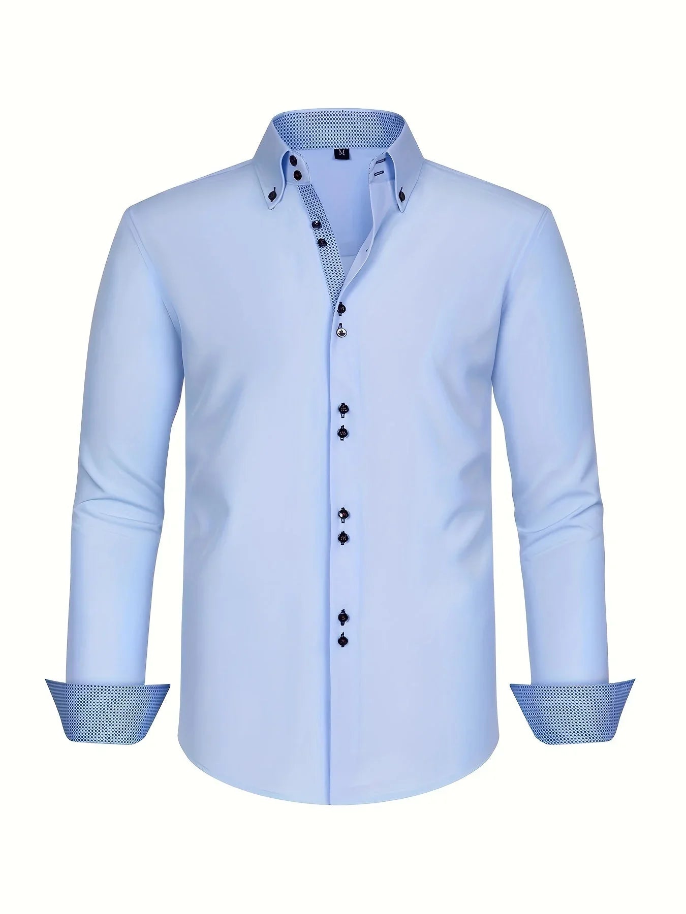 ALBERTO | Stylish Lightweight Shirt with Contrasting Accents - Montaracrest