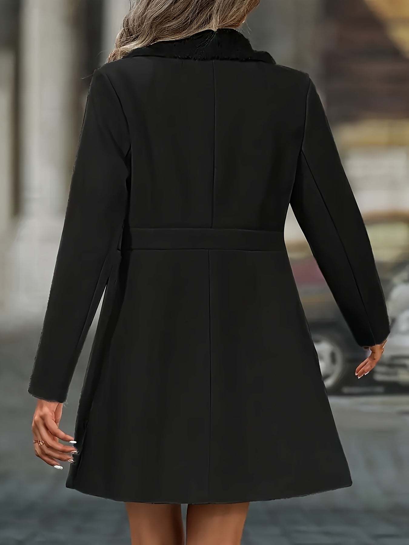 Isobel | Tailored Double-Breasted A-Line Coat