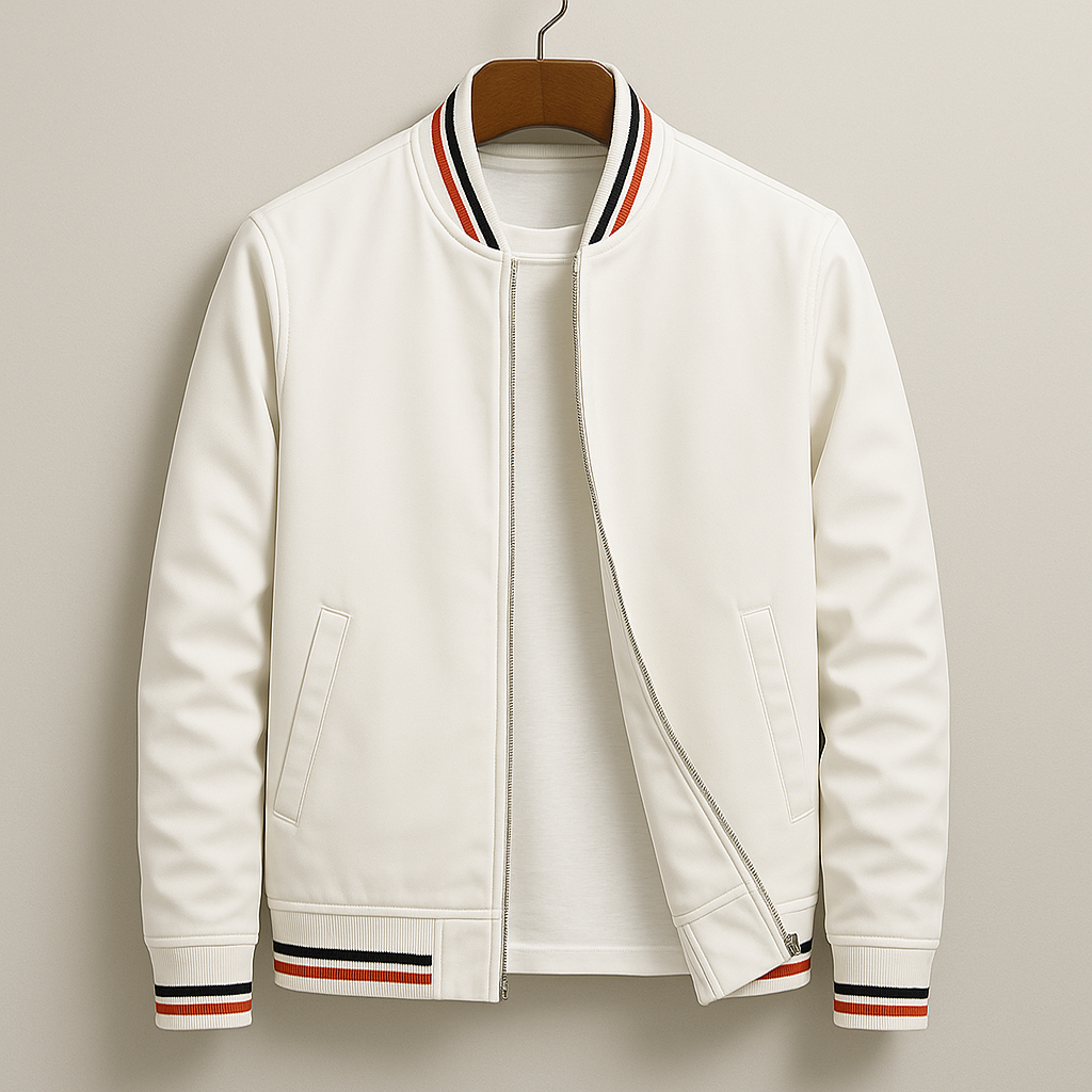Summer Striped Bomber Jacket - Montaracrest