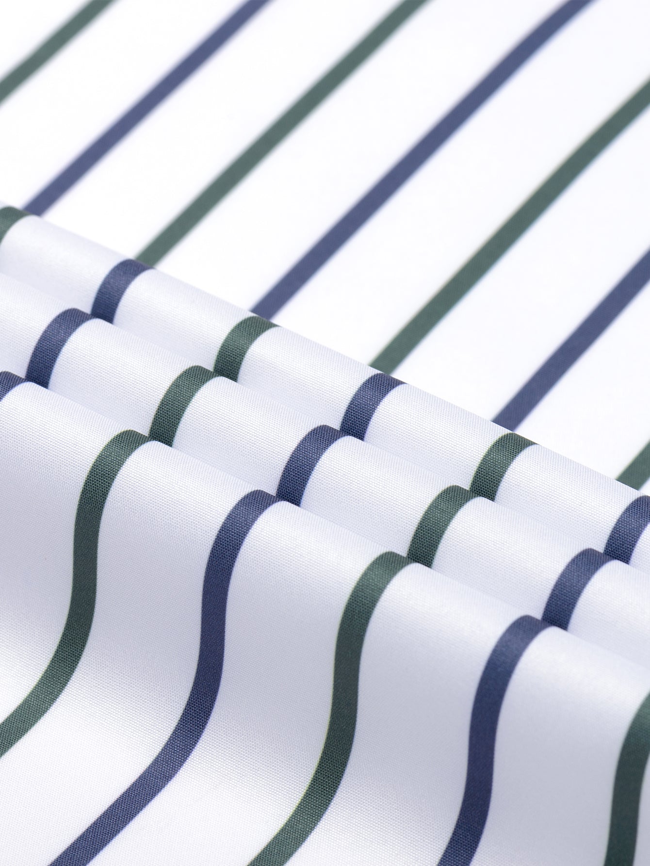 Striped Long Sleeve Button-Up Shirt with Slim Fit Flared Pants - Montaracrest