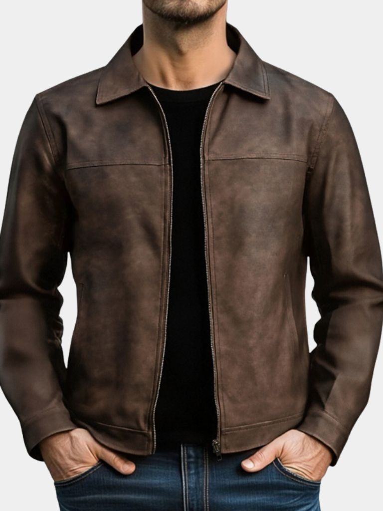 Montaracrest Regent Estate leather jacket for women, stylish black jassen & jacks with detailed stitching and classic design.