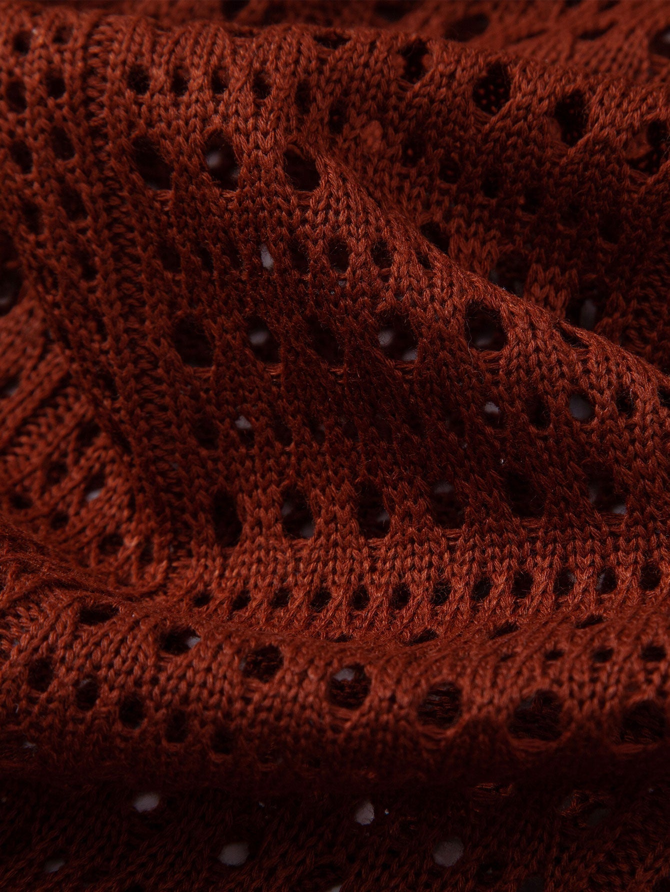 V-Neck Knit Polo Shirt