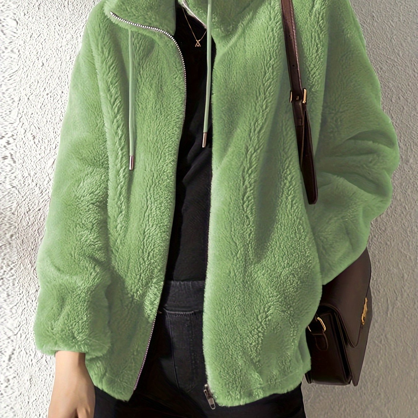 Beatrice | Cozy Teddy Fleece Zip Jacket