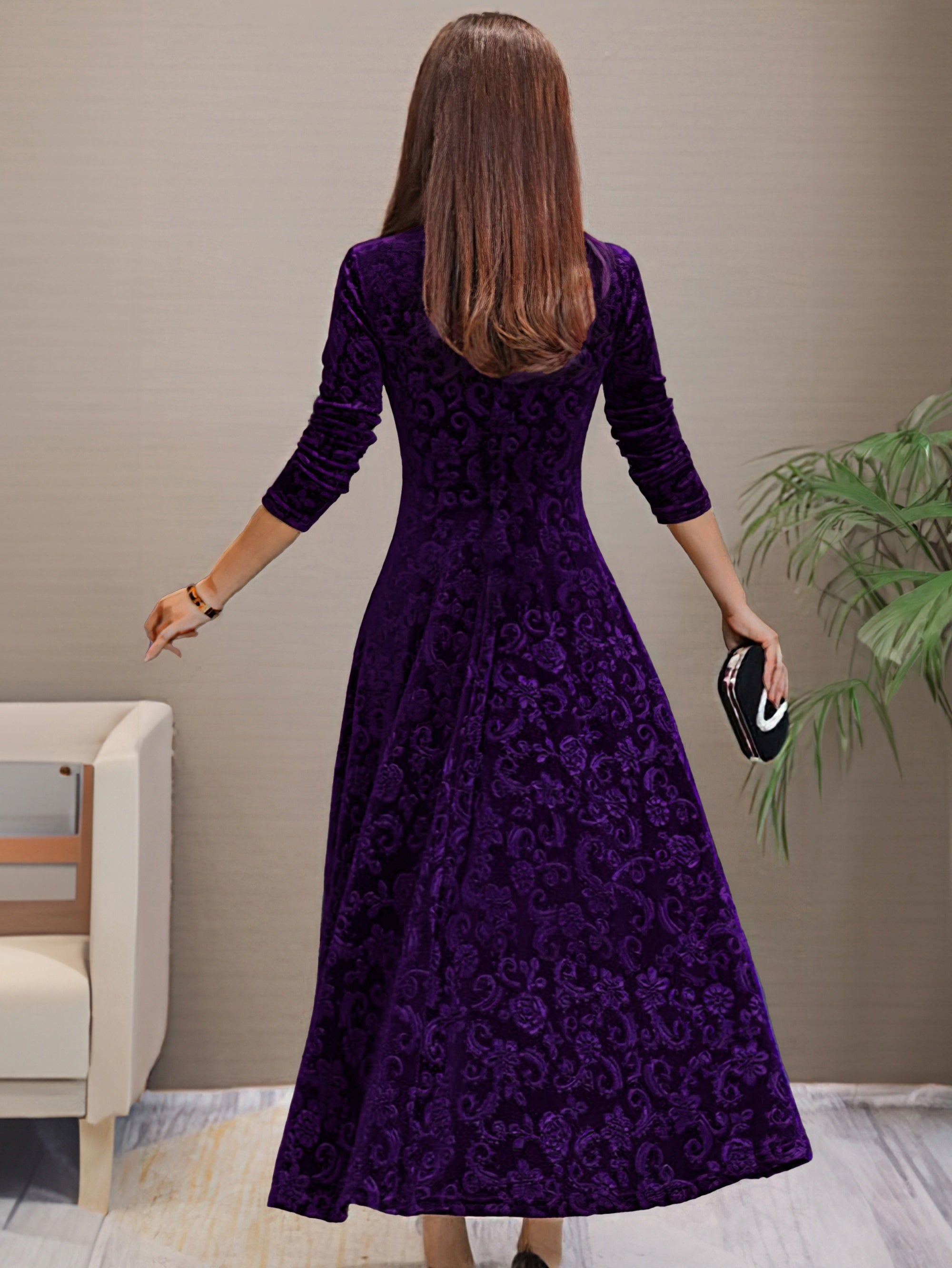 Denise | Velvet Elegance Dress