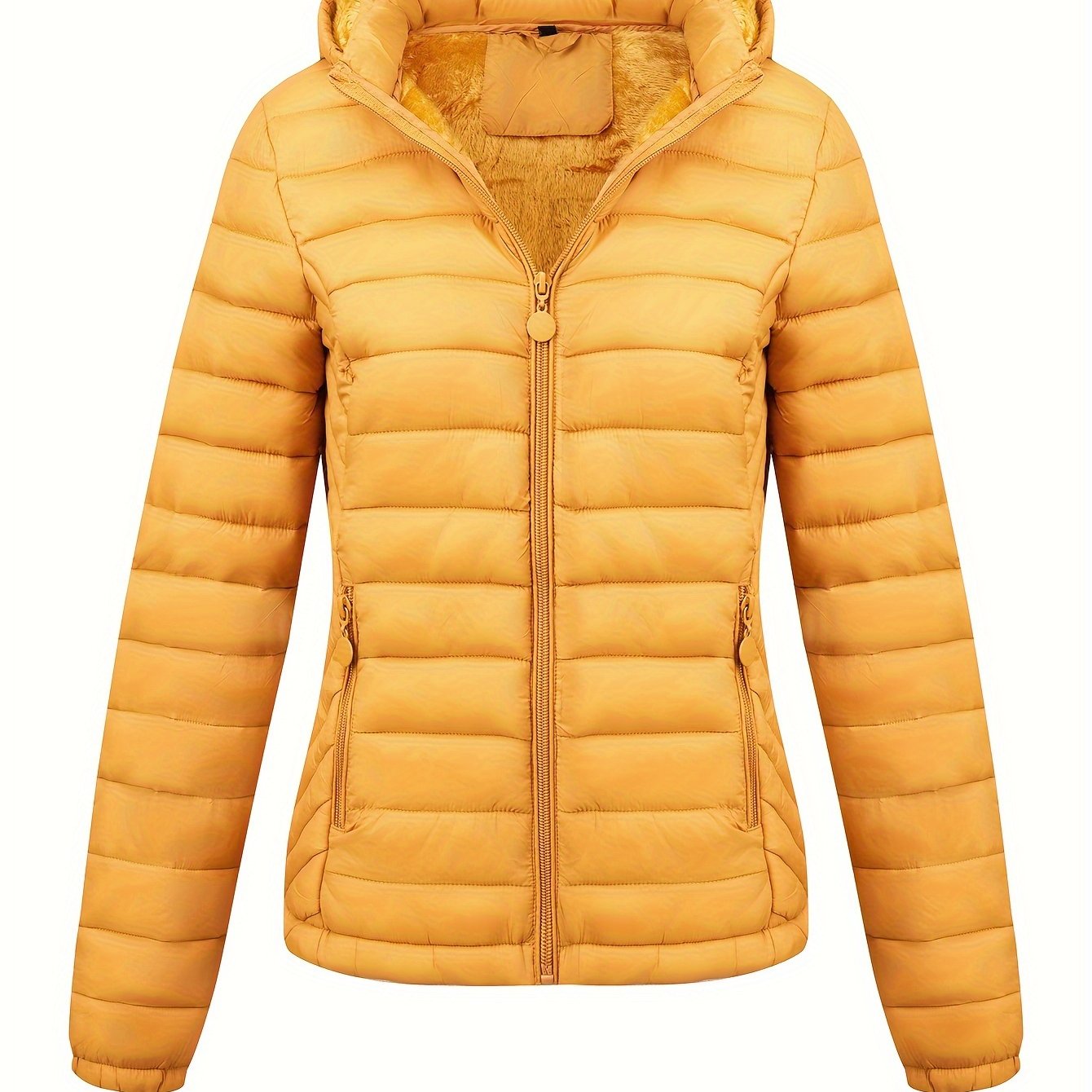 Isla | Hooded Fleece-Lined Puffer Jacket