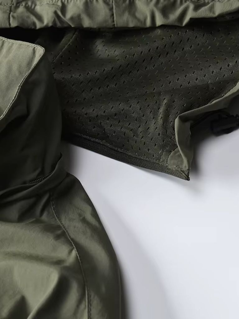 Montaracrest waterproof tactical jacket for expeditions, featuring durable fabric and multiple pockets for outdoor adventures.