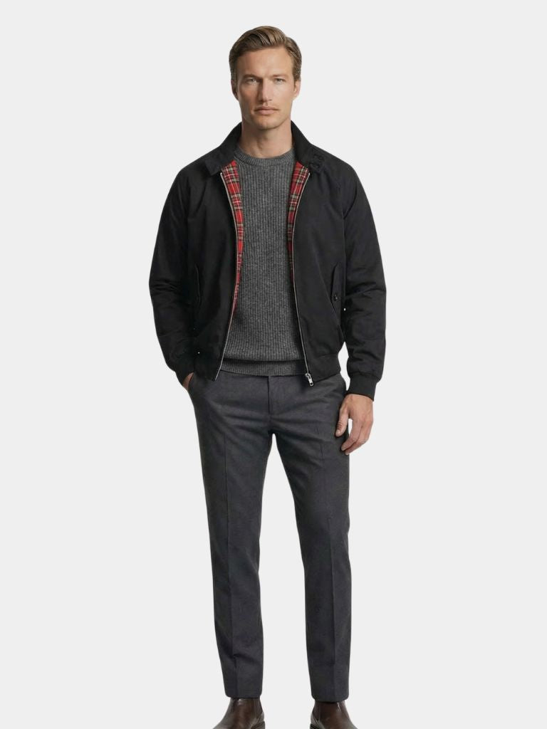 Montaracrest Britannia Classica jacket featuring a classic design, shown in a front view with detailed fabric texture.