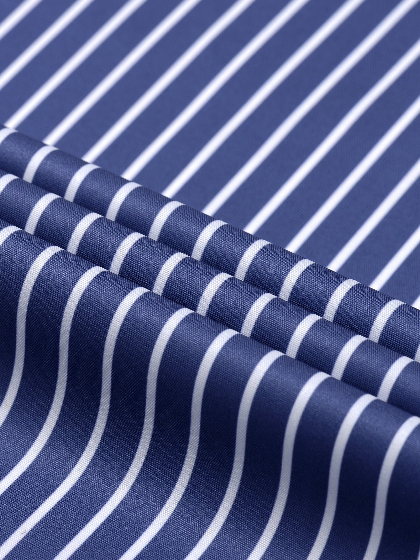 Button-Up Long Sleeve Striped Shirt