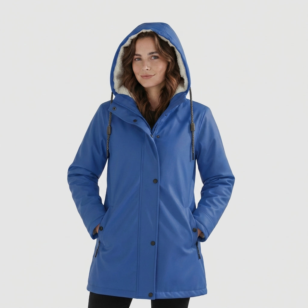 Imogen | Thermal Sherpa-Lined Hooded Parka Jacket