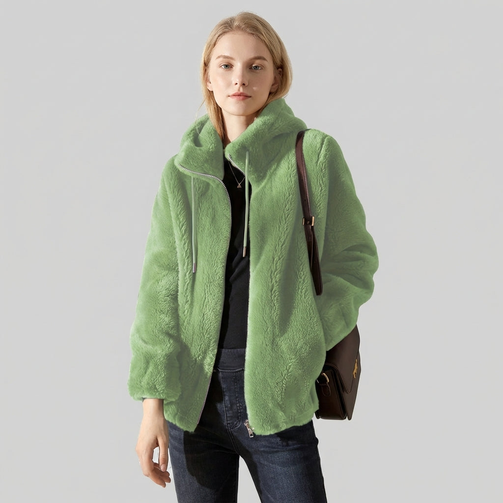 Beatrice | Cozy Teddy Fleece Zip Jacket