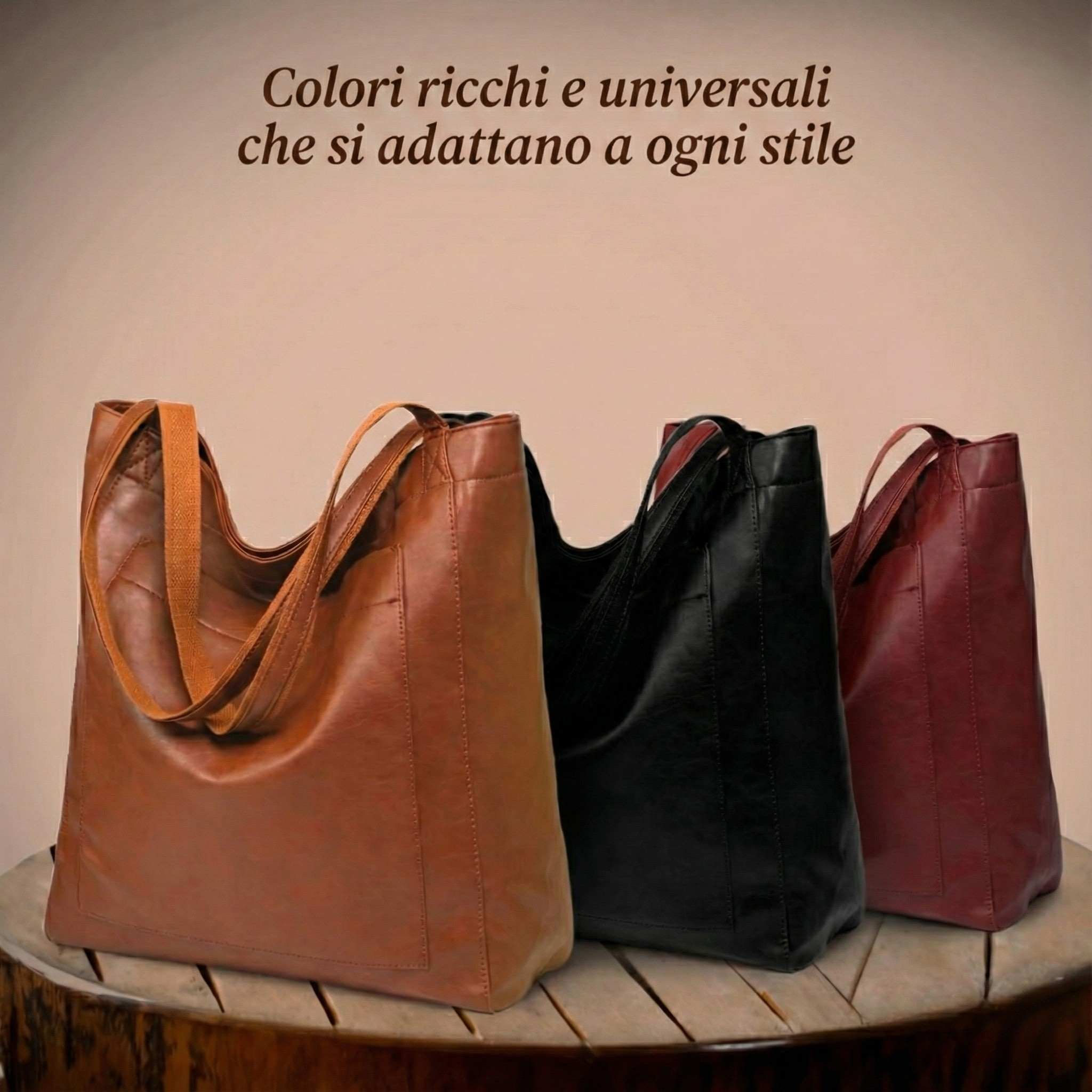 Lorena™ | Modern and Elegant Leather Bag