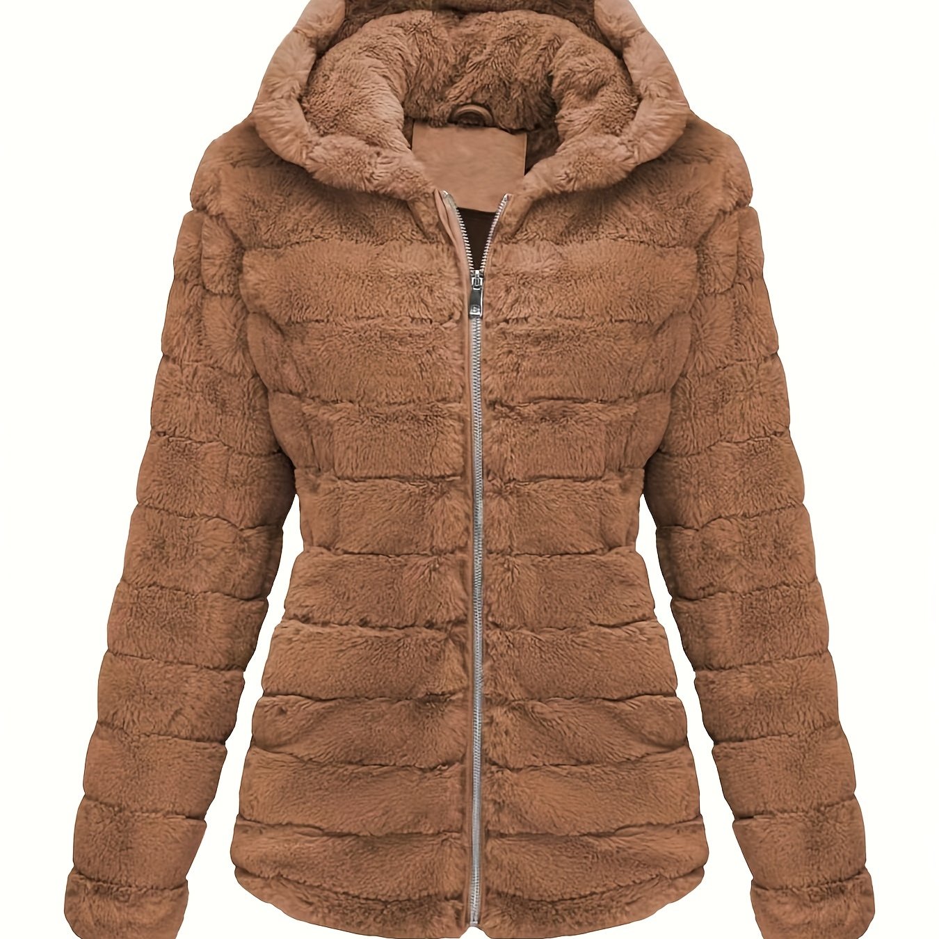 Poppy | Plush Teddy Faux-Fur Zip Jacket