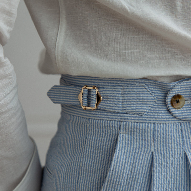 St. Tropez | Pleated Summer Trousers