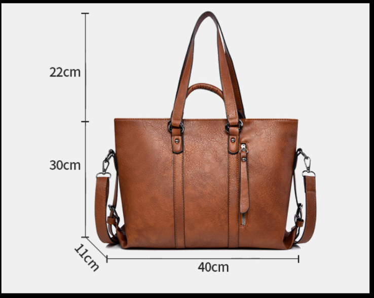 Olívia - Large Leather Bag