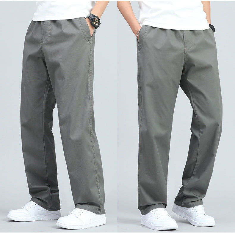 Men's Wide Cotton Pants - Montaracrest