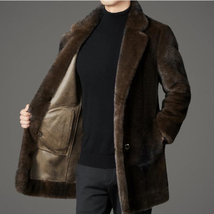 Luxurious Mink Fur Coat