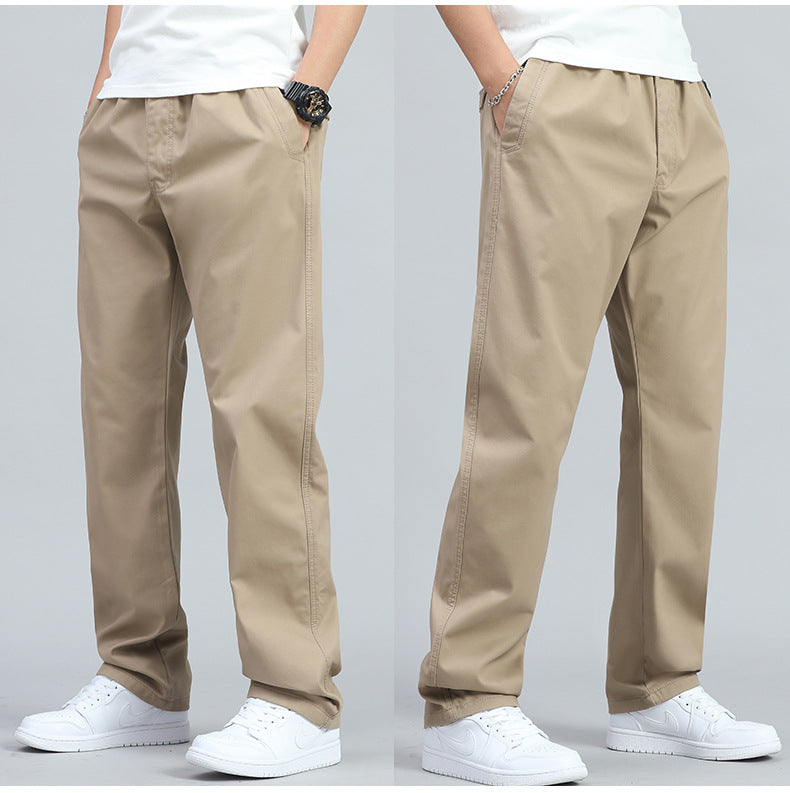 Men's Wide Cotton Pants - Montaracrest