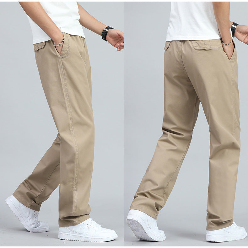 Men's Wide Cotton Pants - Montaracrest