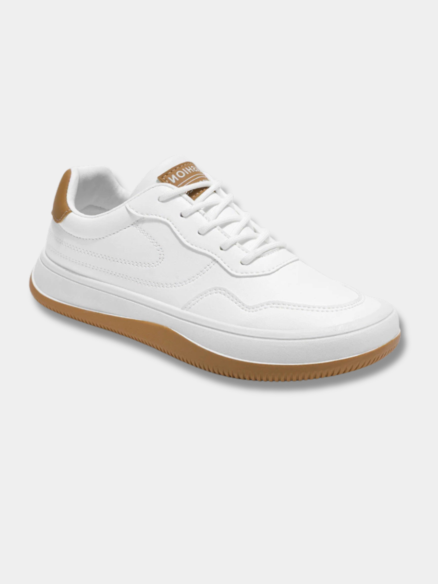Genuine Leather Sneakers - Montaracrest