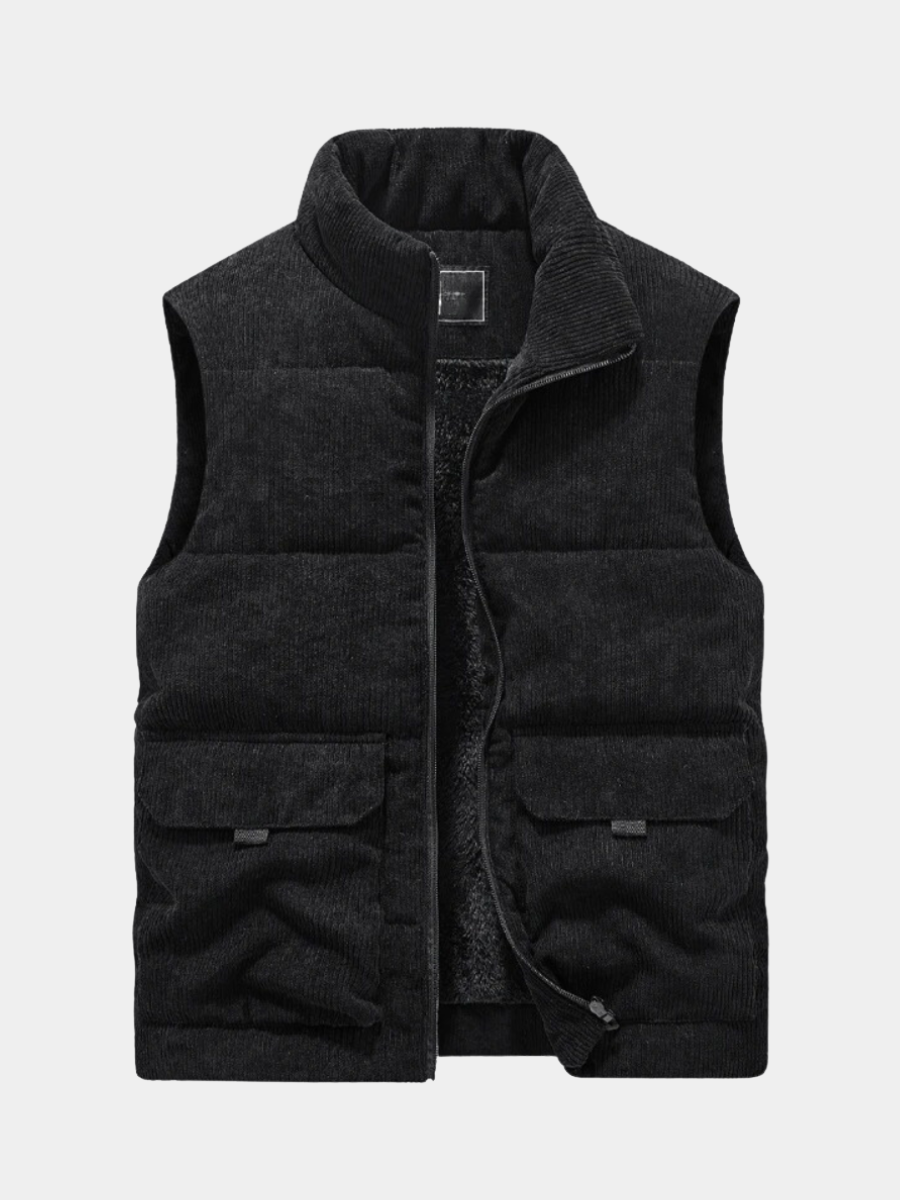 Double-Lined Corduroy Vest