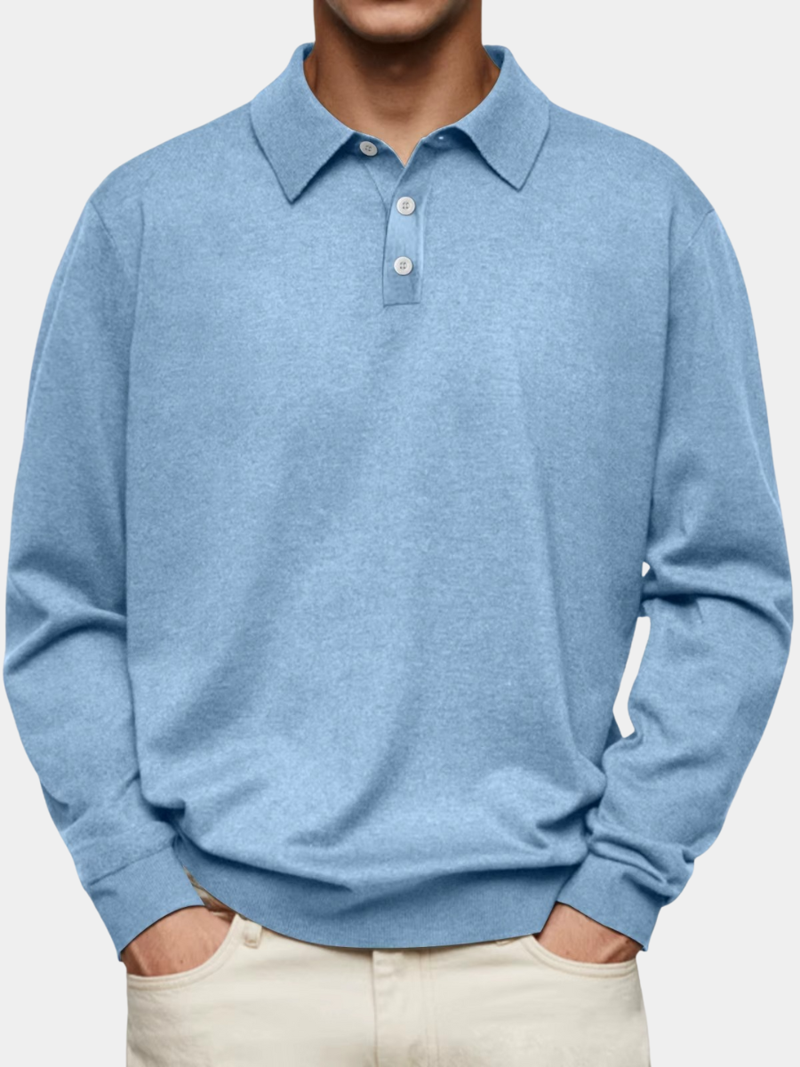 Classic Long Sleeve Polo Shirt - Montaracrest