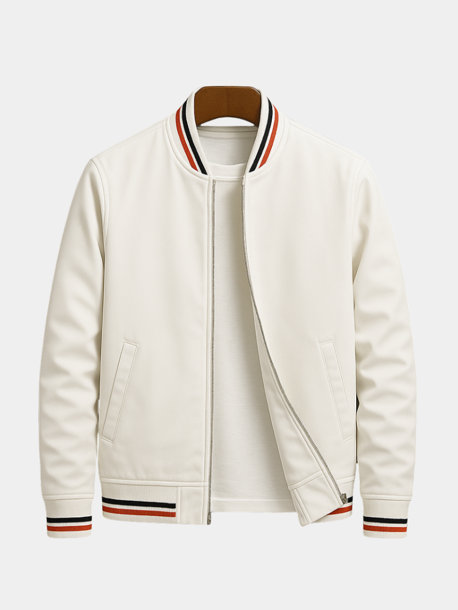 Chic Elegance Bomber Jacket