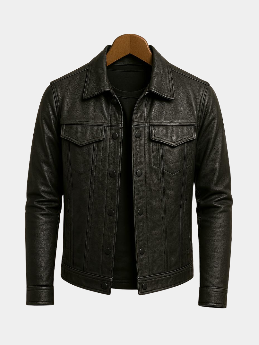 Rider Leather Jacket - Montaracrest