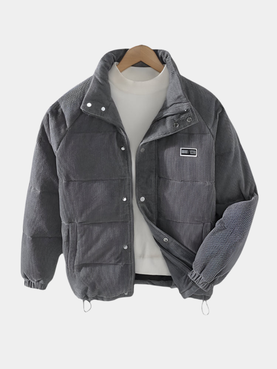 Striped Corduroy Jacket - Montaracrest