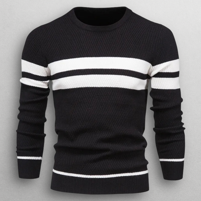 Striped Pullover Sweater - Montaracrest