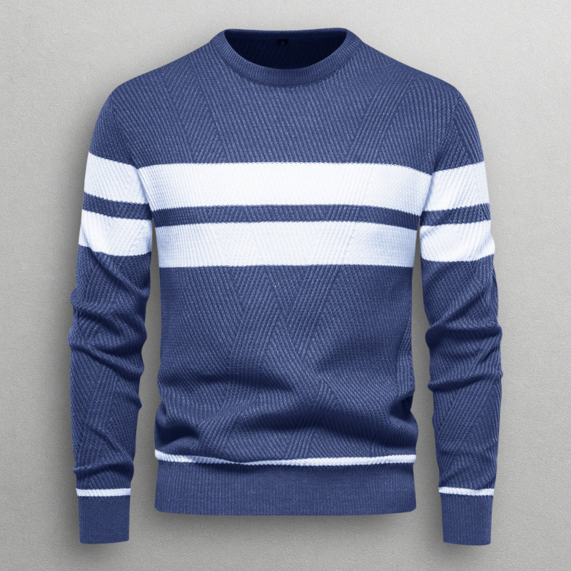 Striped Pullover Sweater - Montaracrest