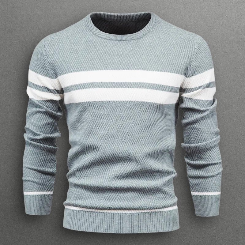Striped Pullover Sweater - Montaracrest