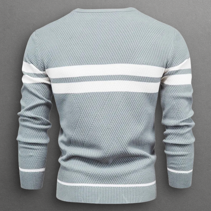 Striped Pullover Sweater - Montaracrest
