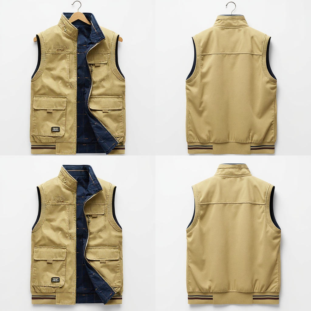 Luxury Men's Vest - Elevate Your Style - Montaracrest