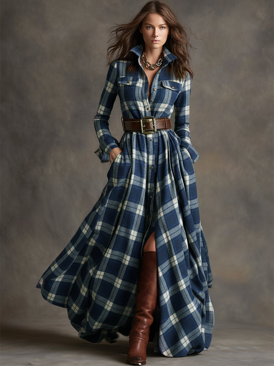 Scarlett™ | Belted Shirt Dress