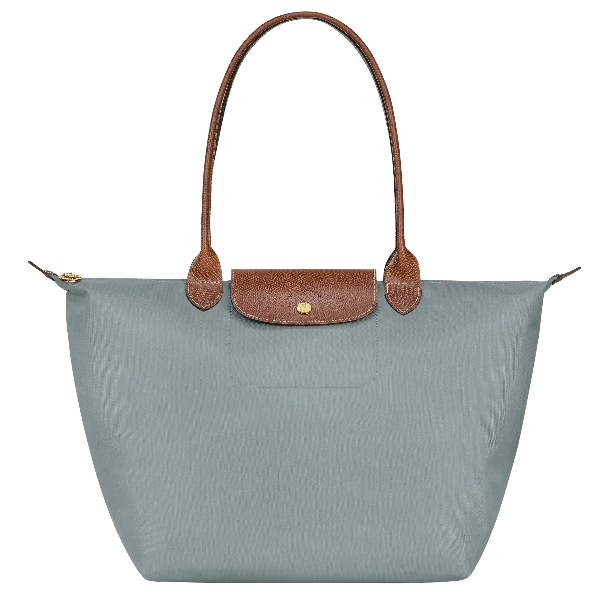 Longchamp - Large Le Pliage Tote, Steel