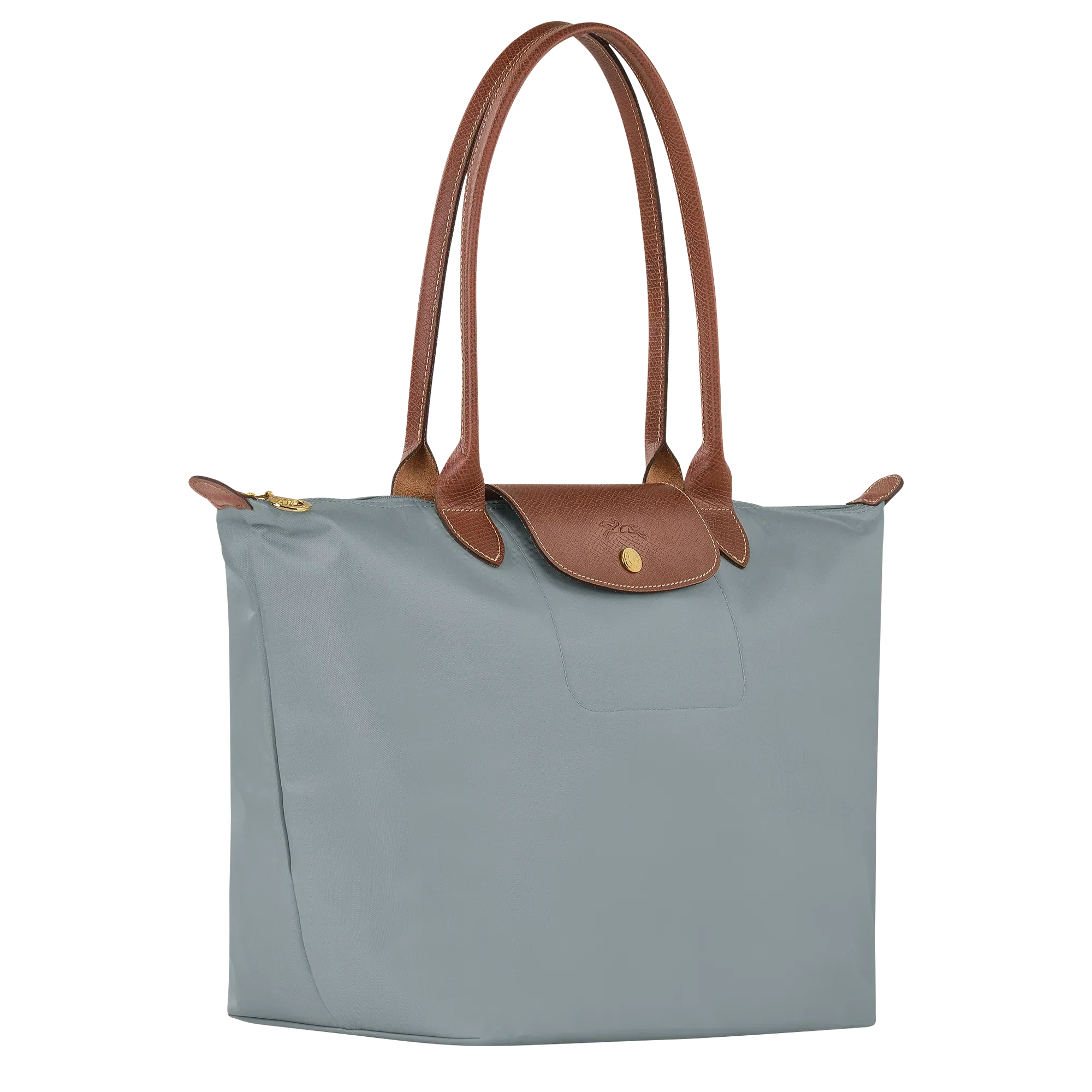 Longchamp - Le Pliage Tote, Steel