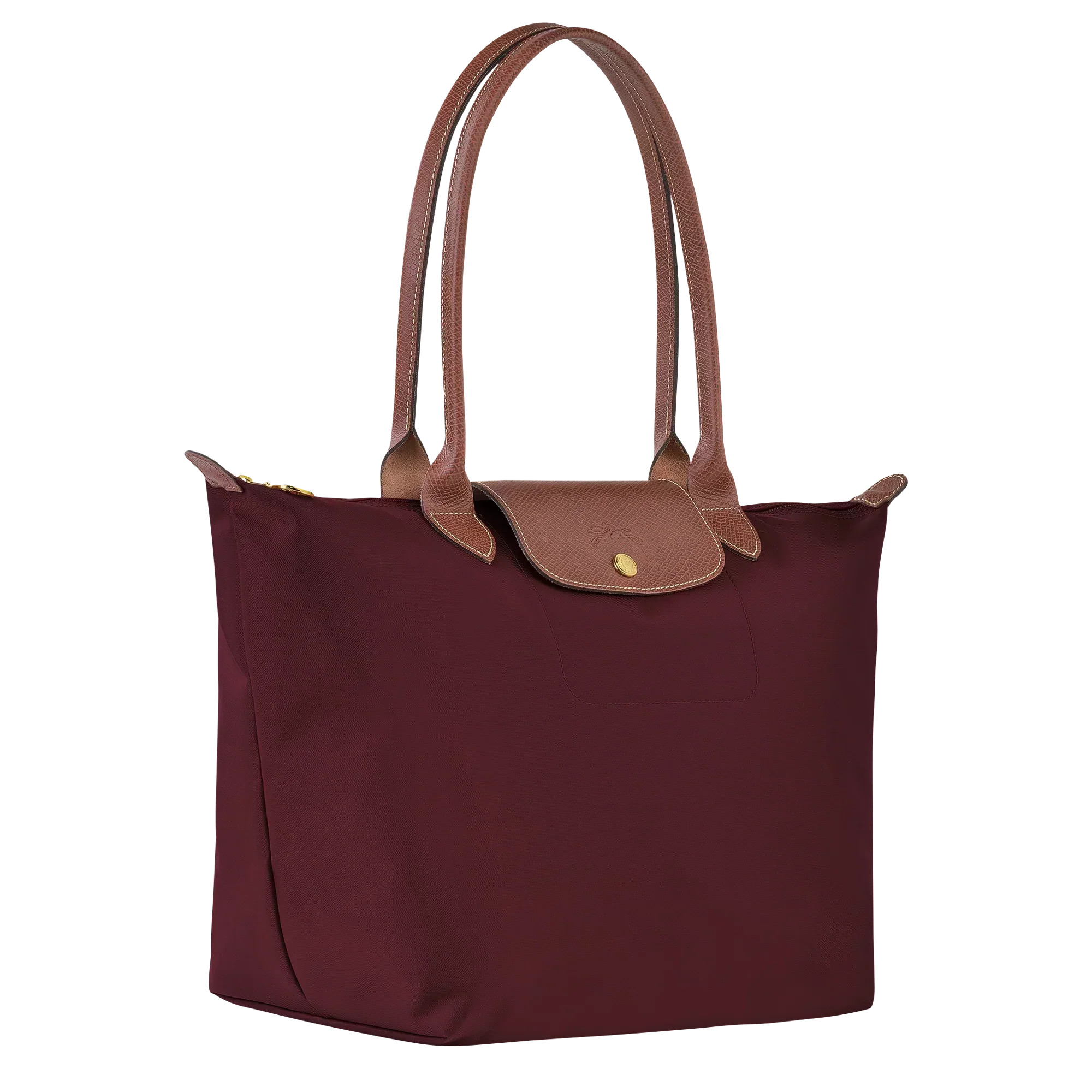 Longchamp - Le Pliage Tote, Burgundy