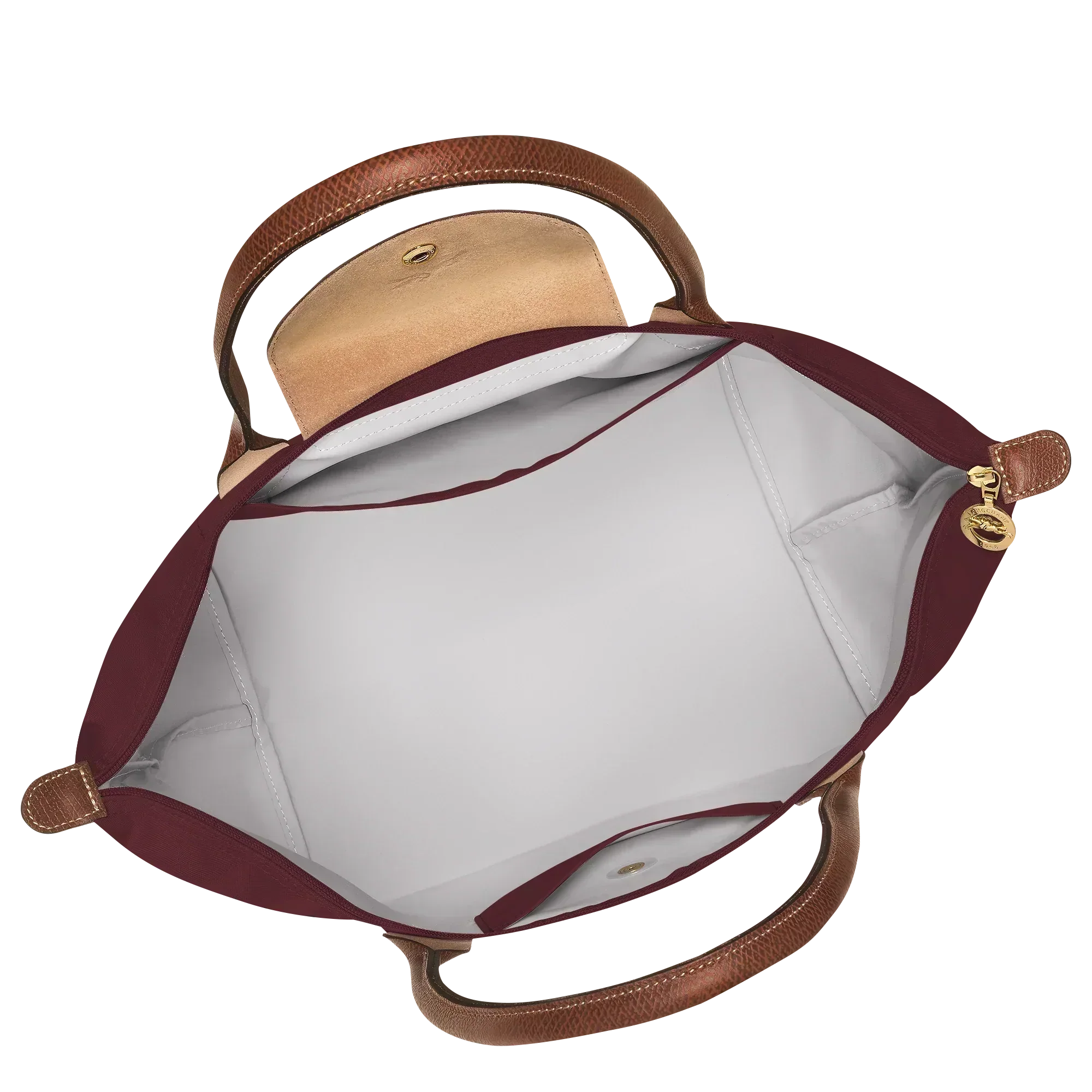 Longchamp - Le Pliage Tote, Burgundy
