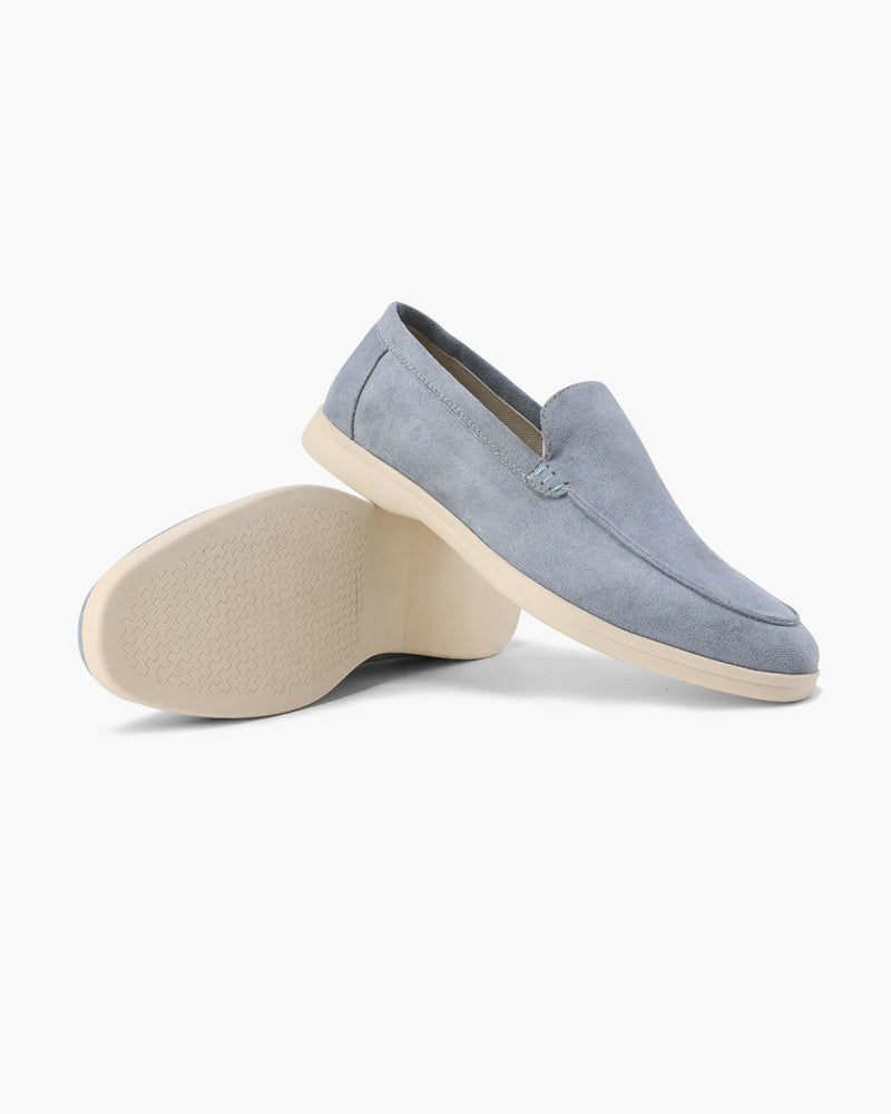 Suede Leather Slip-On Shoes
