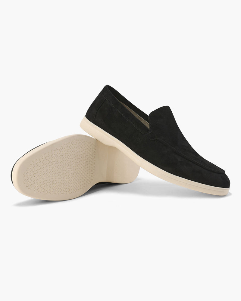 Suede Leather Slip-On Shoes