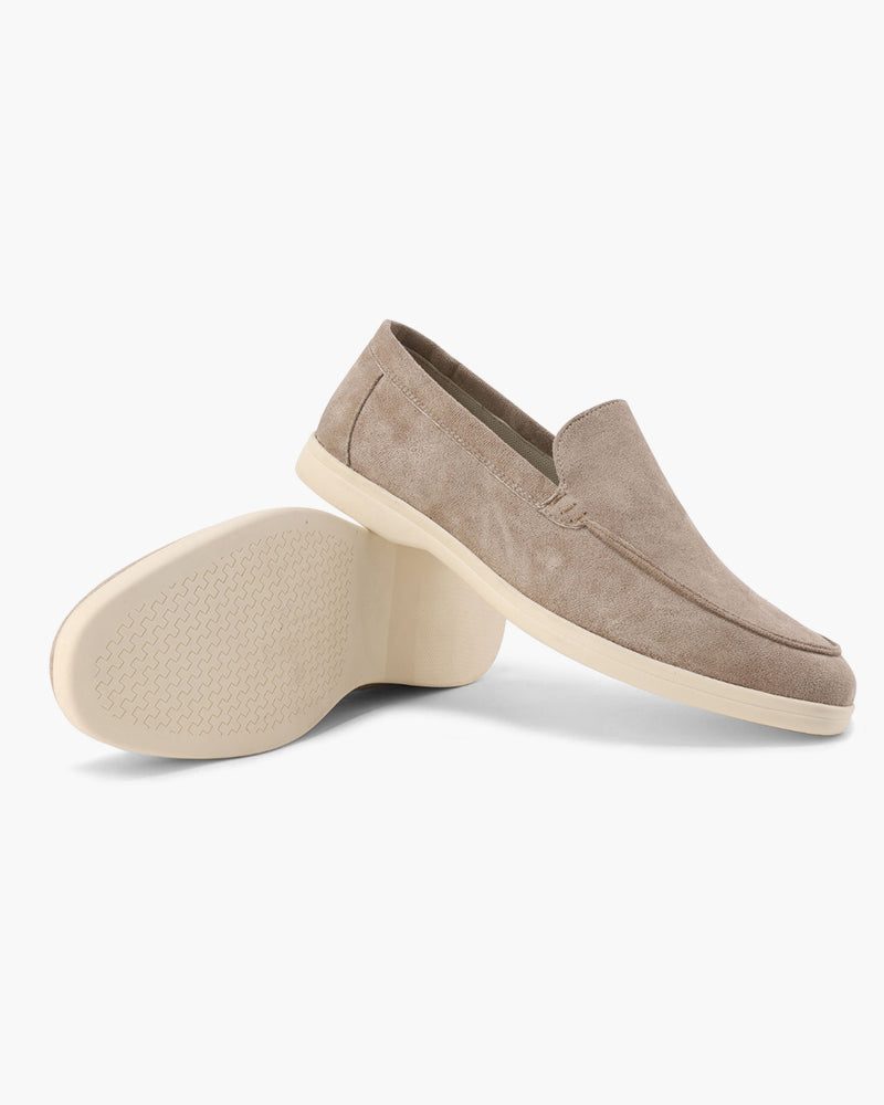 Suede Leather Slip-On Shoes