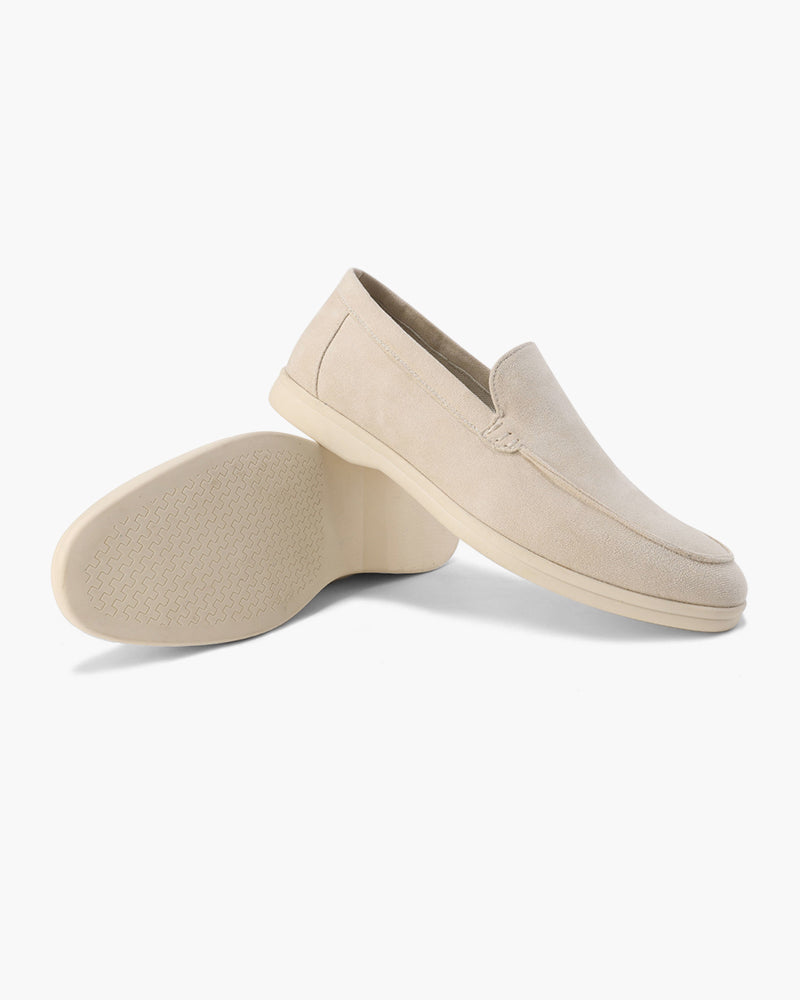 Suede Leather Slip-On Shoes