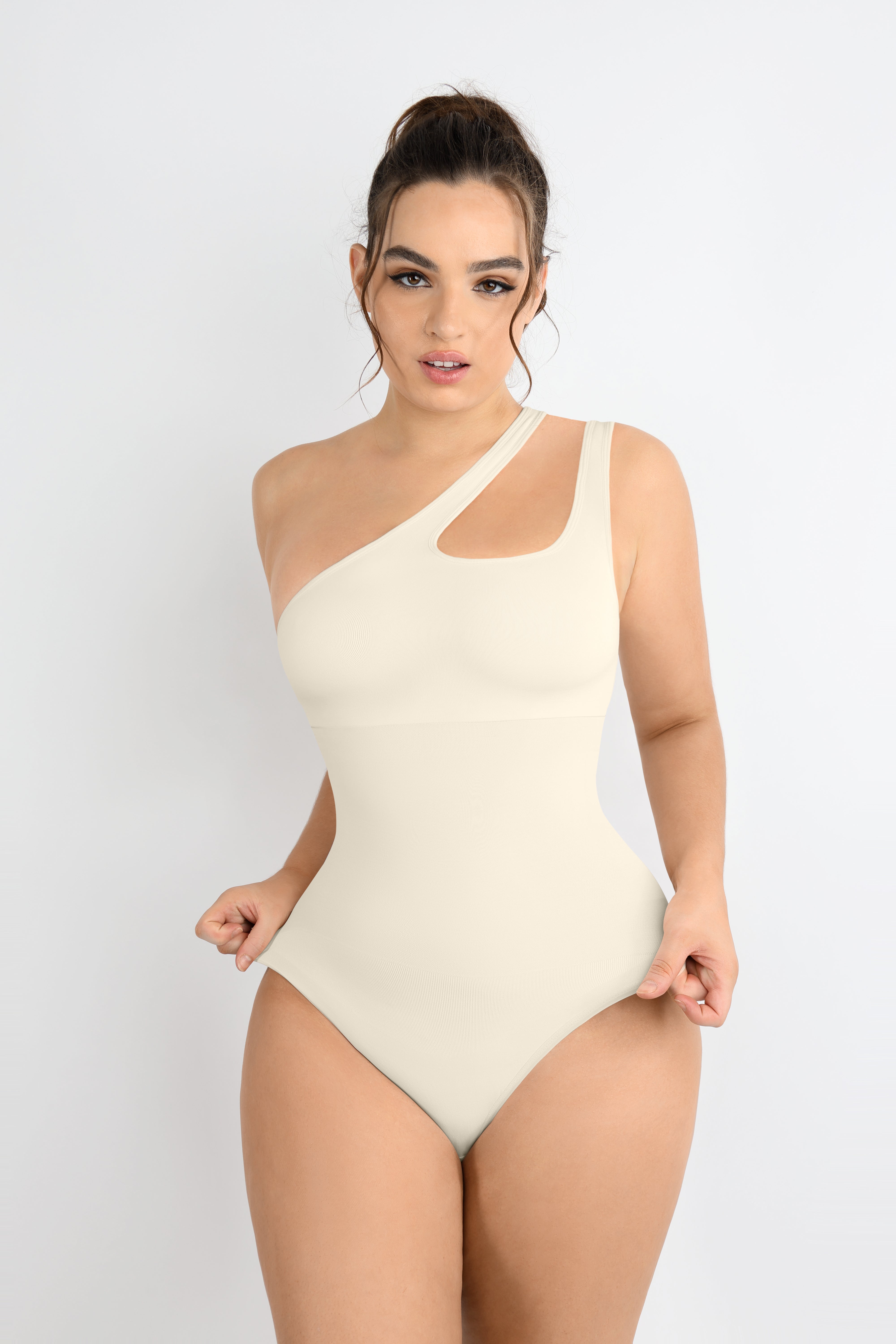 Ella One-Shoulder Shaping Bodysuit